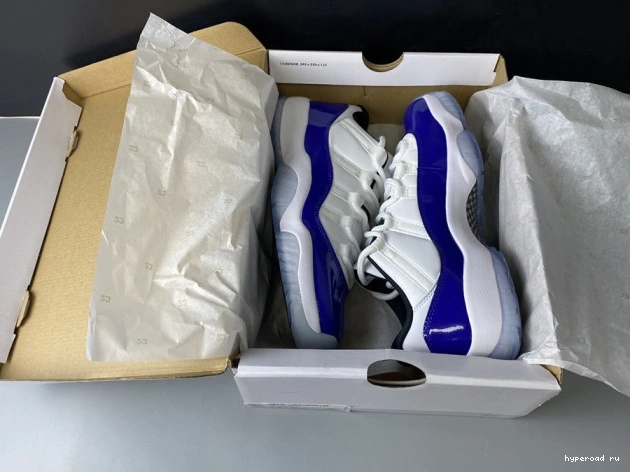 AH7860-100 Air Jordan Concord Low Retro 11 White 0911